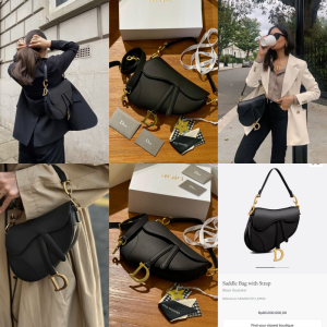 CHRISTIAN DIOR SADDLE