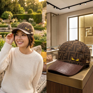 Topi Pet Baseball Fendi