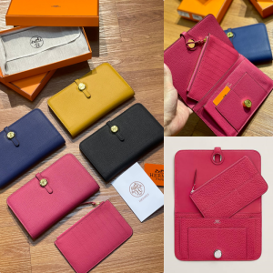 HERMES Dogon Long Wallet