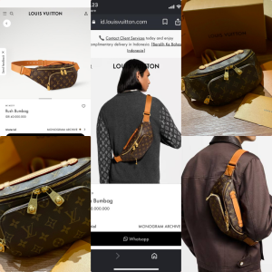 LV Rush Bumbag Monogram Archive