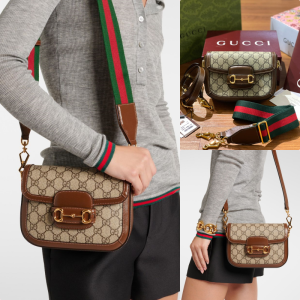 GUCCI Horsebit 1955 Mini 🤎