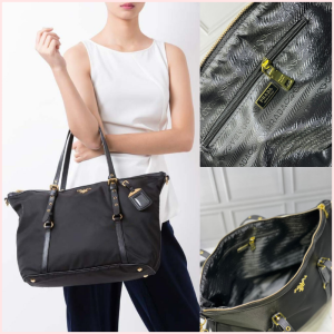 PRADA TOTE BAHAN NILON