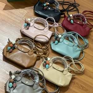 LONGCHAMP Le Pliage Xtra Handbag Celadon Leather ♥️✨