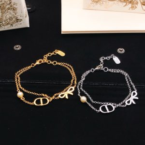 Gelang Dior Mini Bow vvip top mirror quality dng lapisan ZP