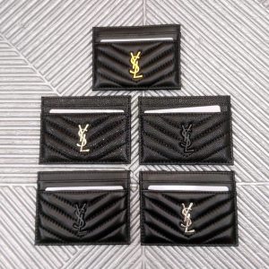 YSL Card Ori Leather