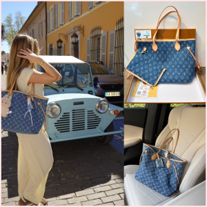 LV Neverfull Denim 🩵✨