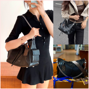 LV CARRYALL Cargo Vibe PM Leather Bag 🖤✨
