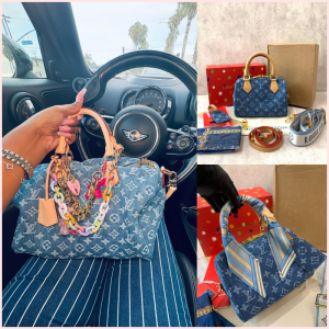 LV Speedy Denim Mini 🩵✨