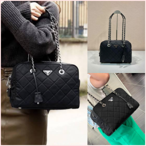 Prada Tessuto Impuntu sz 30cm VVIP Top Mirror