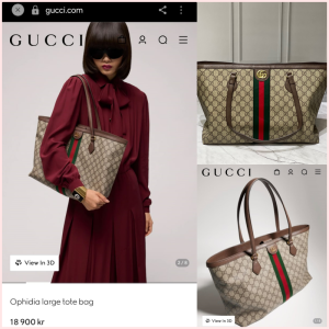 Gucci GG Tote Ophidia Vintage 🤎✨