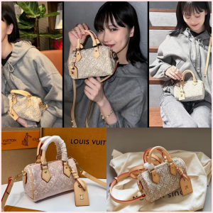 LV Nano Speedy Monogram Embleme 🤎✨