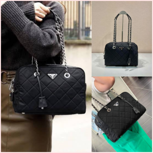 Prada Nylon Tessuto Impuntu sz 30cm